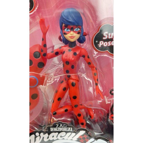Miraculous Ladybug Paris Wings Action Figure 5” - Picture 5 of 5